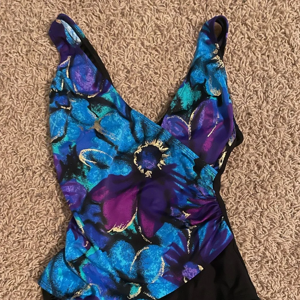 Vintage Longitude one piece wrap swimsuit - Picture 6 of 6